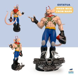 Estatua Biker Mice From Mars