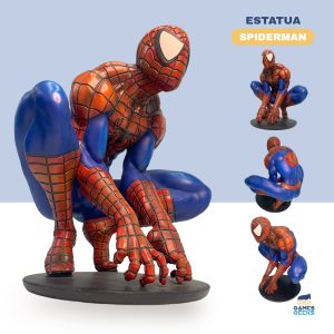 Estatua Spiderman Agachado