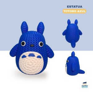 Estatua Totoro Azul