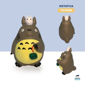 Estatua Totoro con Chibi