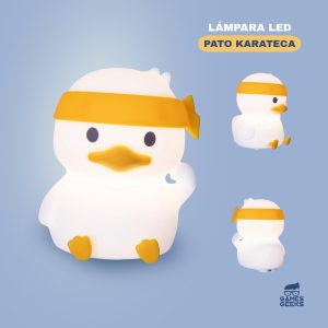Lámpara Led Pato Karateca