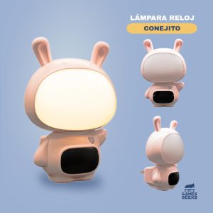 Lámpara Reloj Conejito
